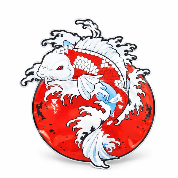 Style reference S22: Koi circle